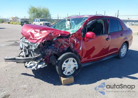 2011 Nissan Versa 1.8S z USA, uszkodzony, nr VIN 3N1BC1AP7BL433051